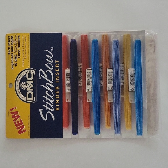 StitchBow Binder Insert By Creative World DMC Holds 15 StitchBow Floss Holders - Picture 8 of 8